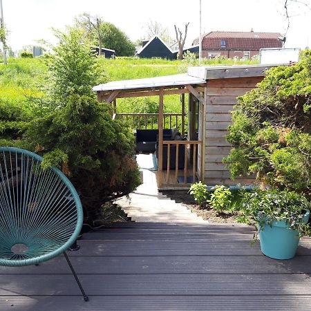 Tinyhouse Natuurhuisje Met Veranda Bij De Molen Tussen Alkmaar En Hoorn Oterleek Exterior foto