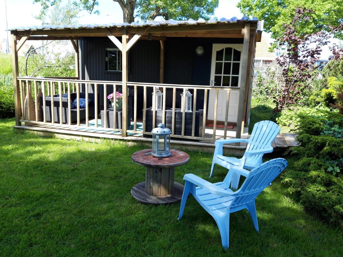 Tinyhouse Natuurhuisje Met Veranda Bij De Molen Tussen Alkmaar En Hoorn Oterleek Exterior foto